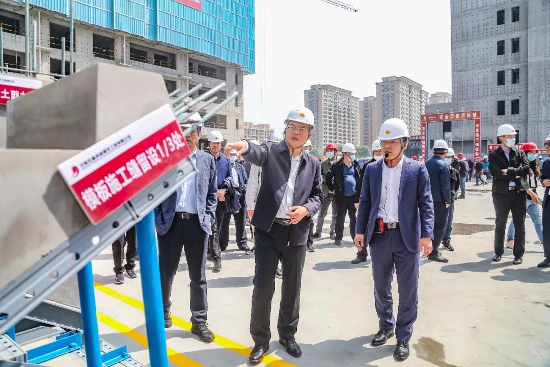 潍城区建设工程安全生产现场会在潍坊万科城召开