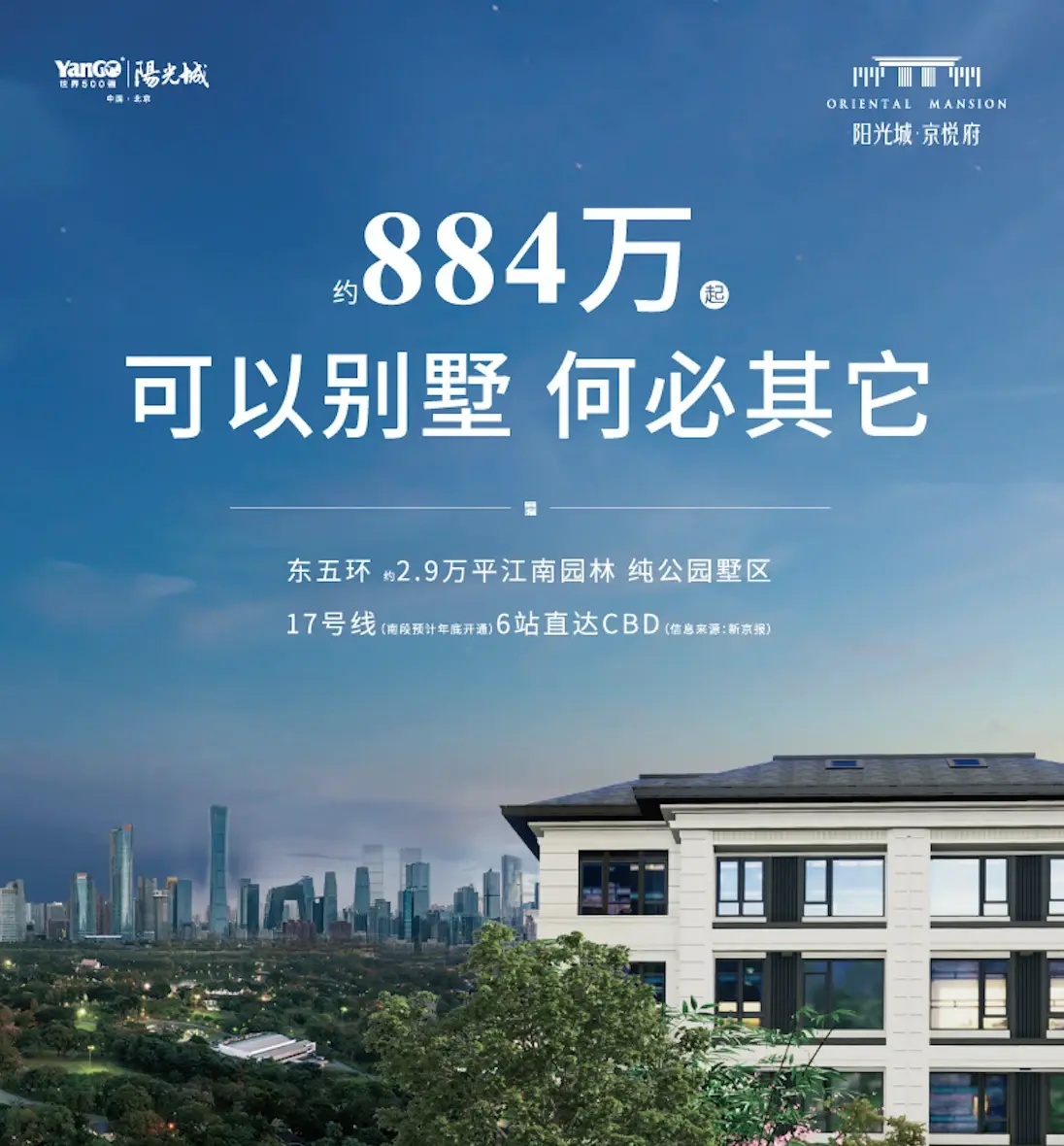 迈入8万+的北京，1000万还能买到别墅？
