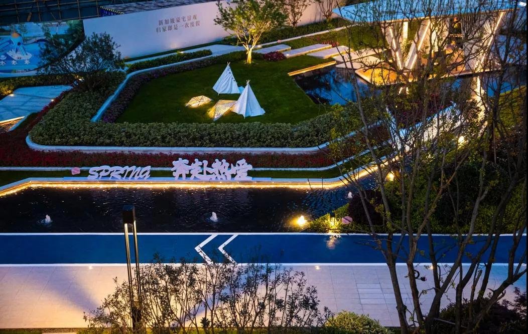 印江滨 | 将新加坡豪宅度假式景观搬到杭州，印江滨的园林长这样