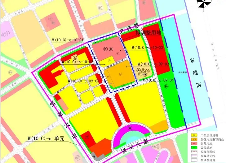 安州区河西片区控制性详细规划出炉将新增一个医疗机构