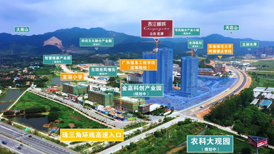 又一巨头产业落户大旺高新区，「春江郦城」迎50亿新邻居