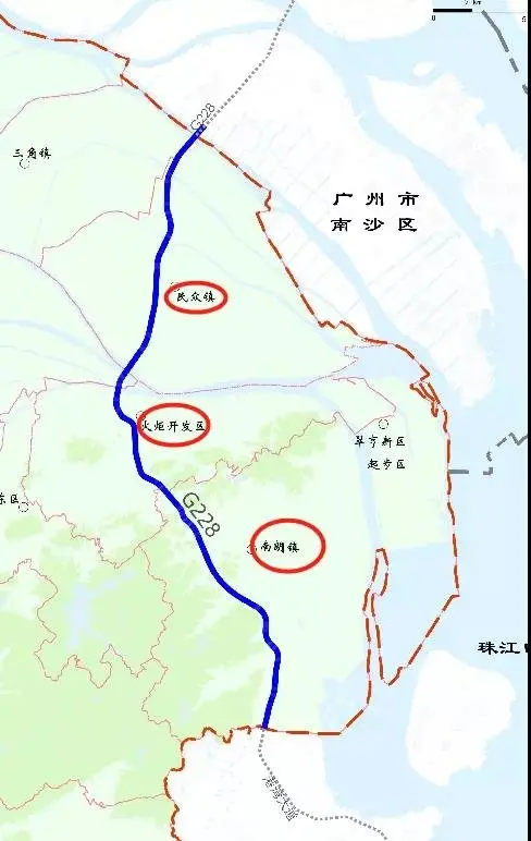 G228宁德段路线图,国道228宁德段路线图 中山g105,g228国道,要扩建至8车道?