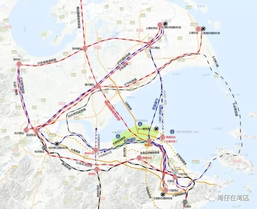 国家重磅规划利好宁波杭州湾新区涉及通苏嘉甬高铁宁波至杭州湾城际