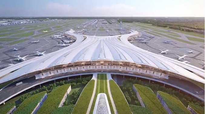 白云机场t3航站楼开建!引入"两高铁,两城际",未来中山