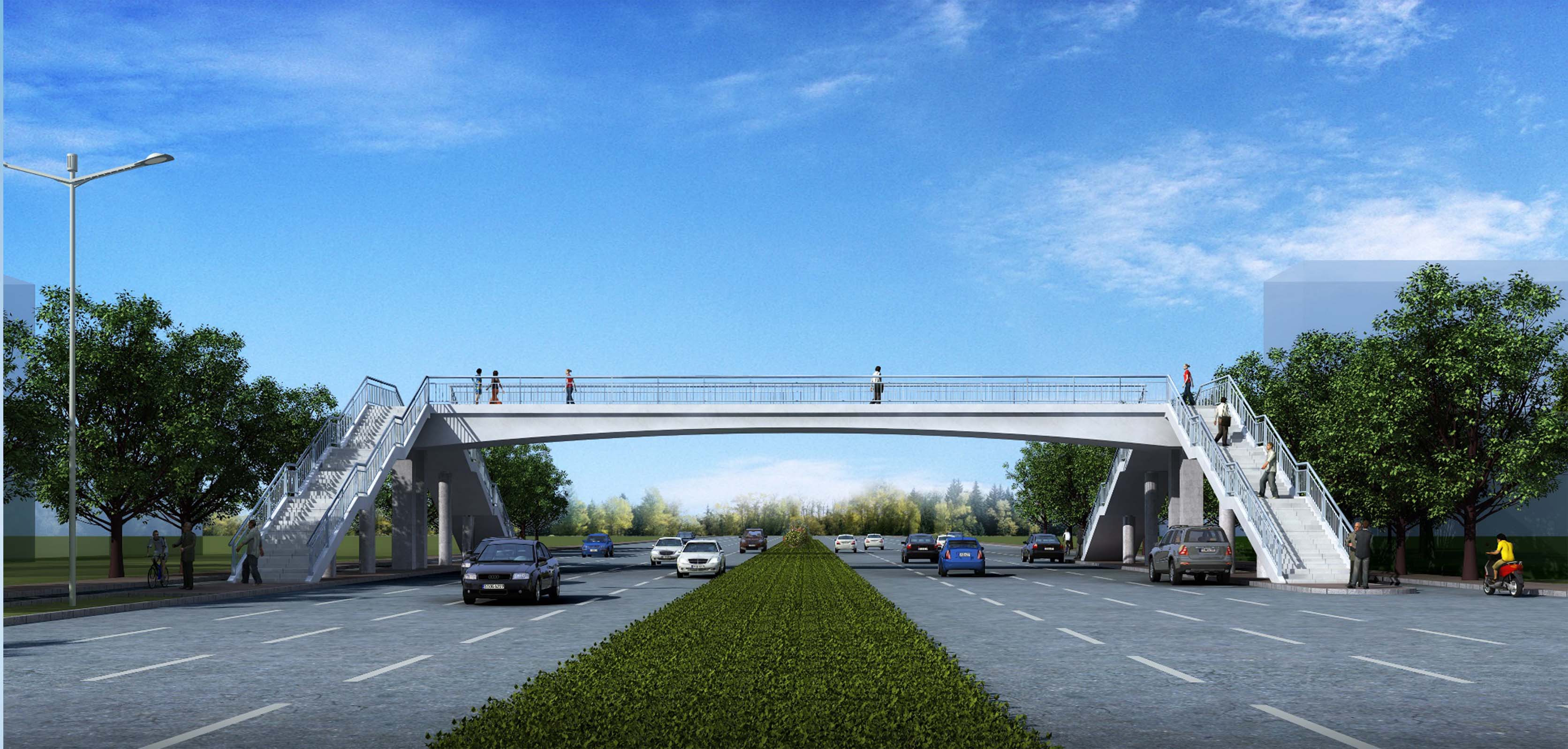 太原4座人行天桥方案公示 涉及滨河东西路、北中环、文兴路