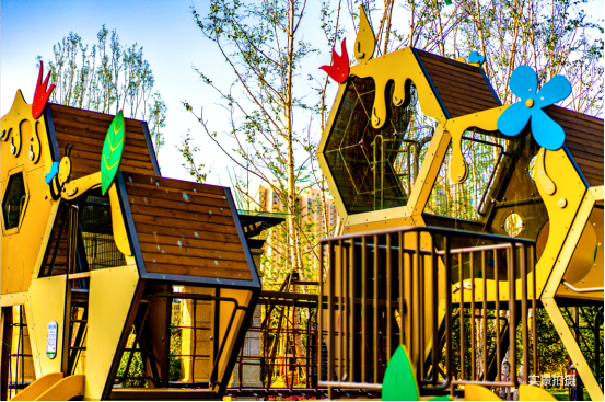 恒大森林海园林造儿童乐园 给孩子的