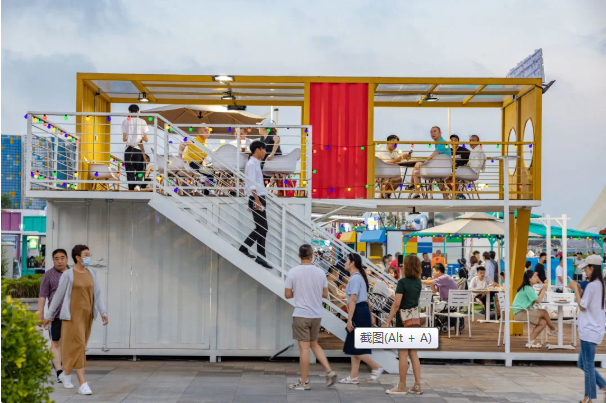 2021大连国际沙滩文化节鲁能美丽汇鲸屿市集，燃情盛夏璀璨开幕