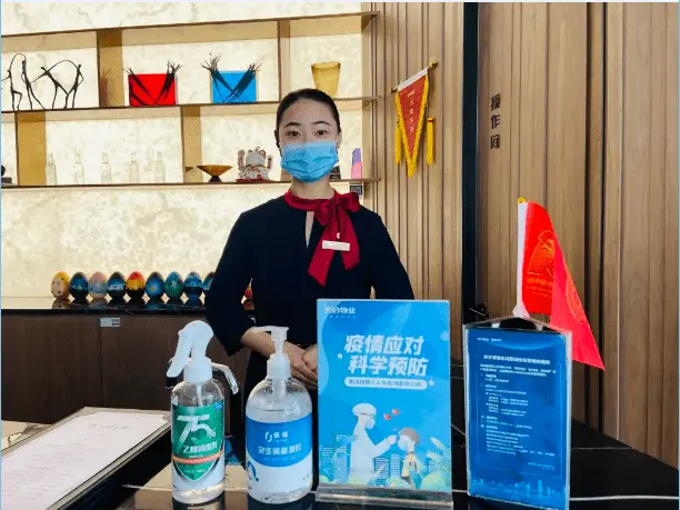 美的置业津淮区域丨全面防疫体系 打造安心售楼处
