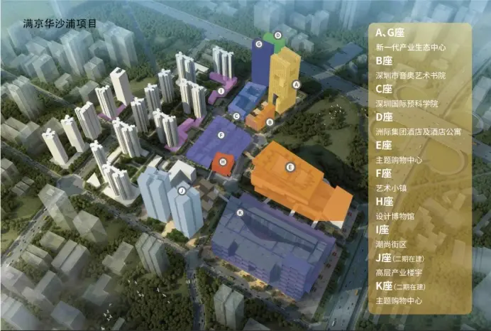 众多品牌强势入驻满京华沙浦项目 全业态综合体即将来袭