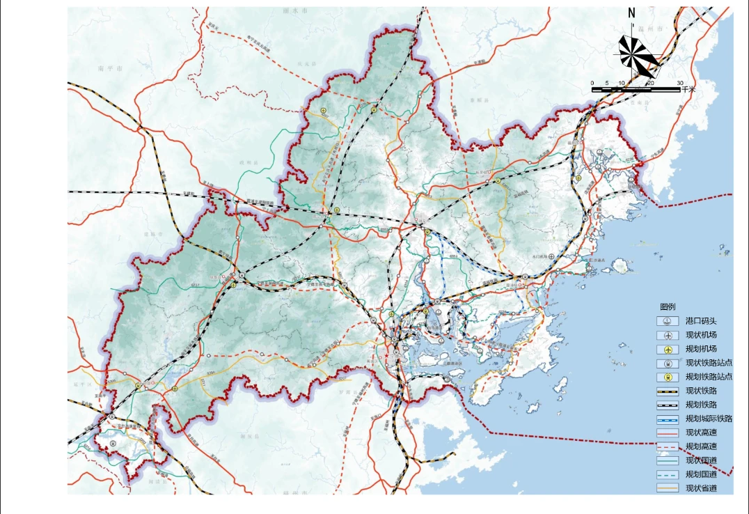 重磅!宁德市国土空间总体规划最新草案公示!