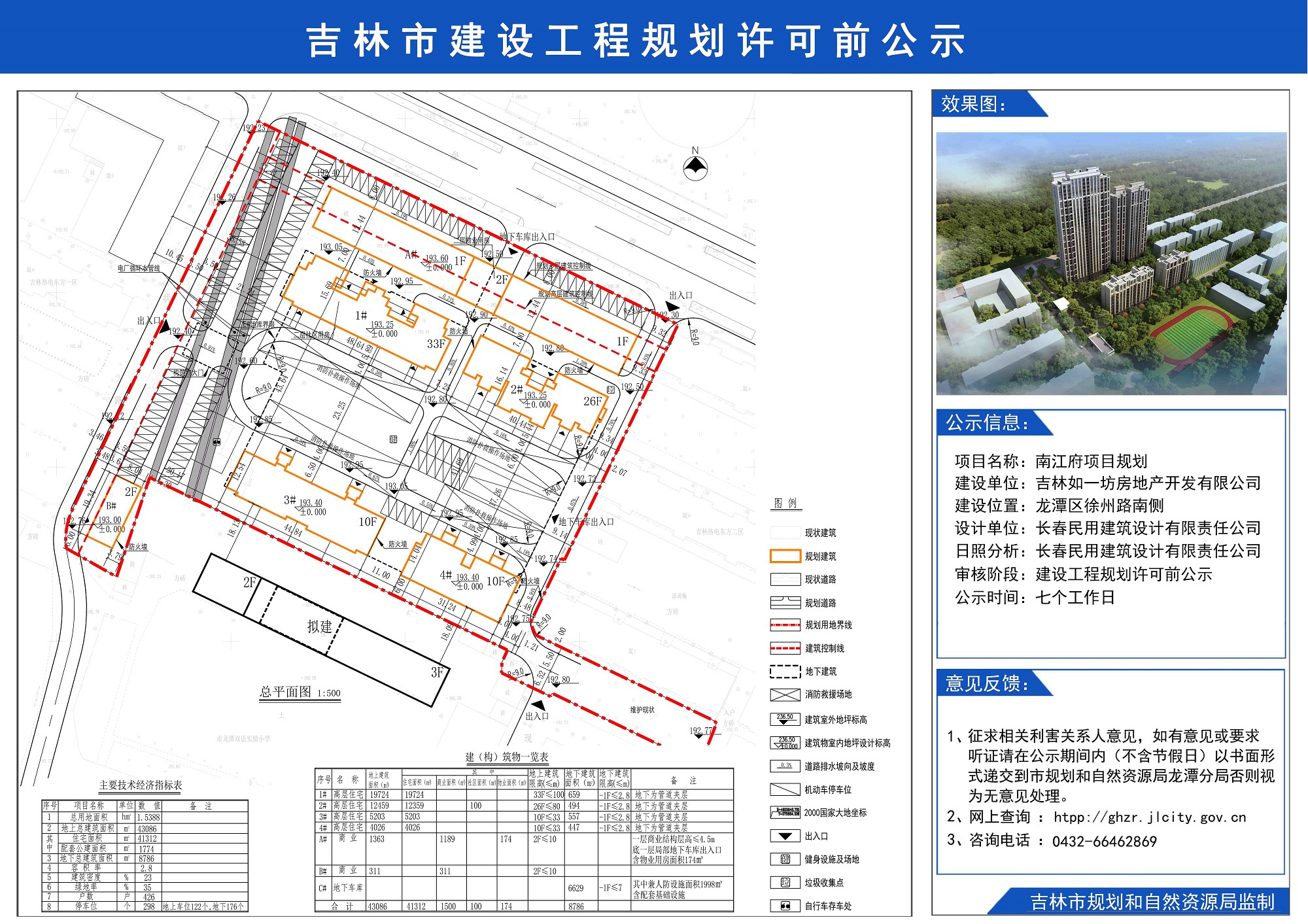 吉林如一坊房地产开发有限公司南江府项目公示