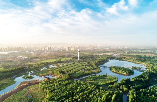 重磅！长治这座万亩湿地公园上，将崛起一座城市新区！