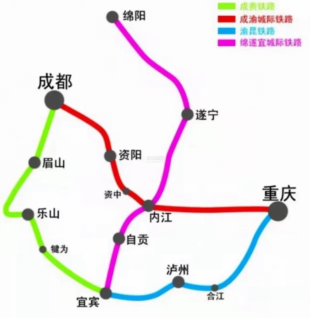 绵遂内铁路科研工作正式启动,有望在2022年开工!