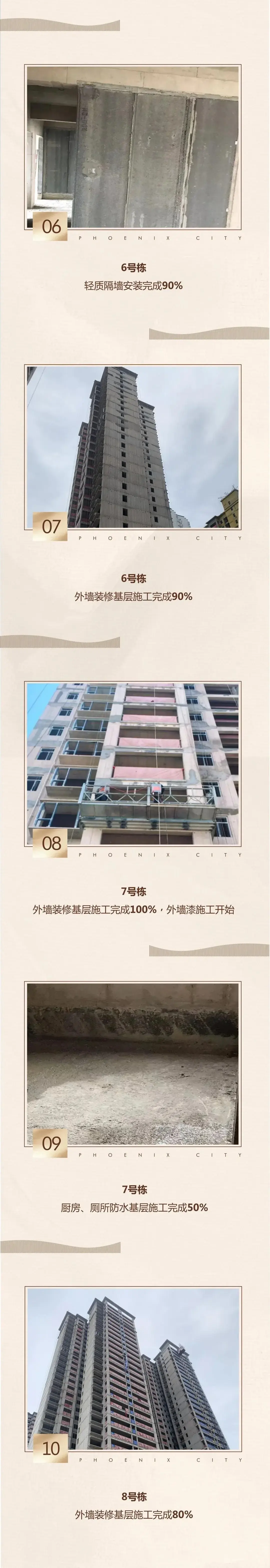 西溪·凤凰城丨十月份工程简报——匠心筑居，实力可鉴