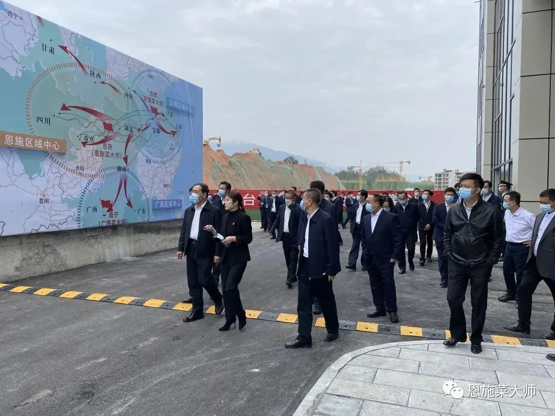 湖北省人民政府副省长赵海山一行莅临恩施菜大师硒都产业园调研指导
