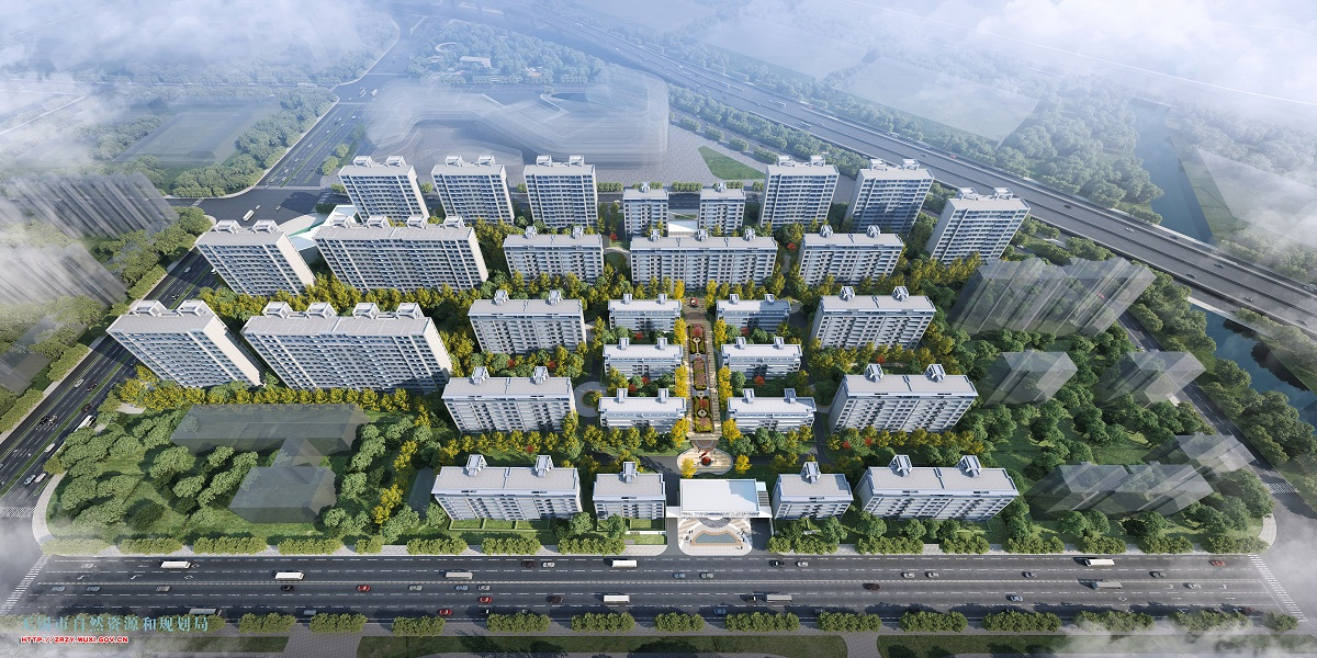 中信城开薛典路东地块（XDG-2021-38号地块）开发建设项目B区规划设计方案批前公示