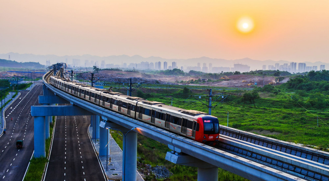 重庆加速打造轨道上的都市，一座TOD新城正在诞生！