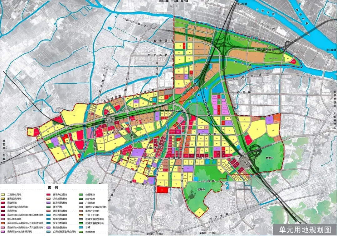 再者就是2019年,关于公布《中山市岐江新城提升规划》的成果公告,是