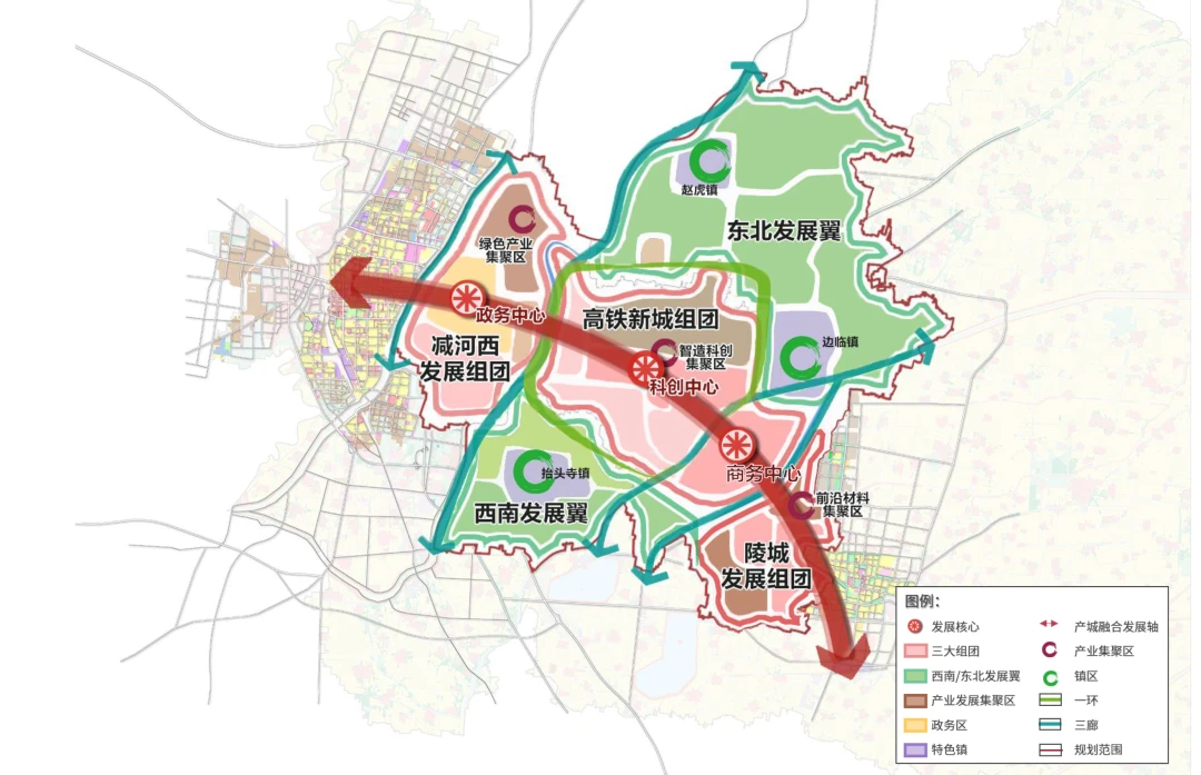 德州天衢新区发展规划公布范围包括7镇街规划面积41768平方公里