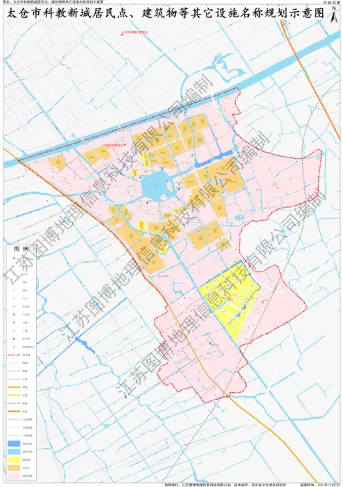 重磅太仓科教新城规划278条各类地名公示