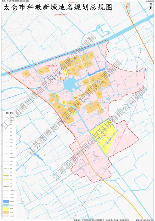 重磅太仓科教新城规划278条各类地名公示