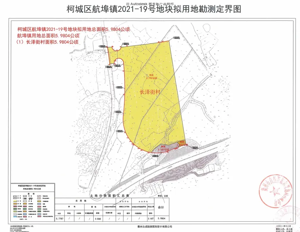 衢州市最新预征收公告来啦涉及航埠镇航埠村长泽街村上河东村等