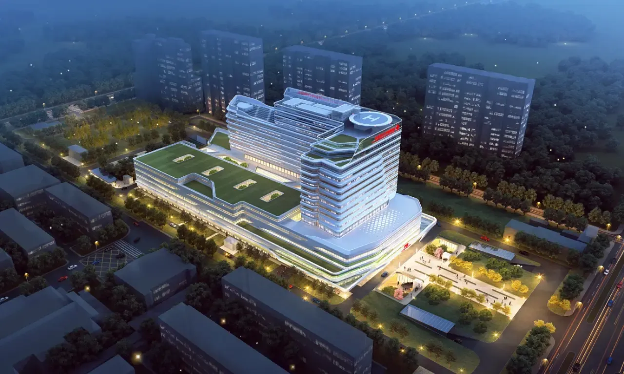 2024年投入使用!河北一大型三甲医院项目主体封顶-房产资讯-房天下