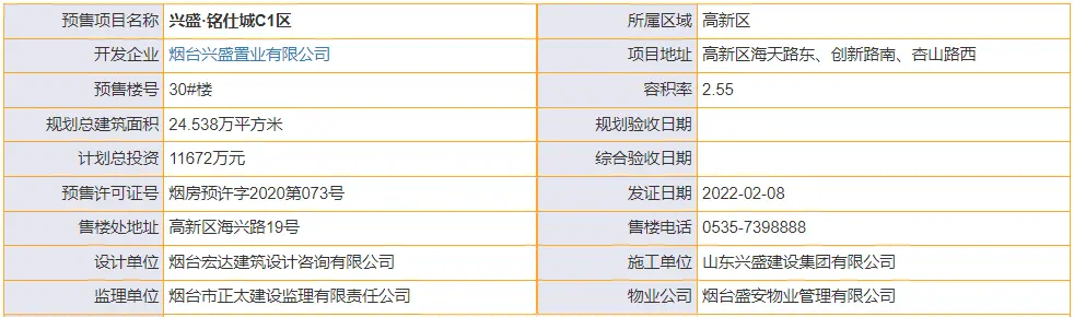 【预售速递】兴盛·铭仕城2栋商住楼拿新预售