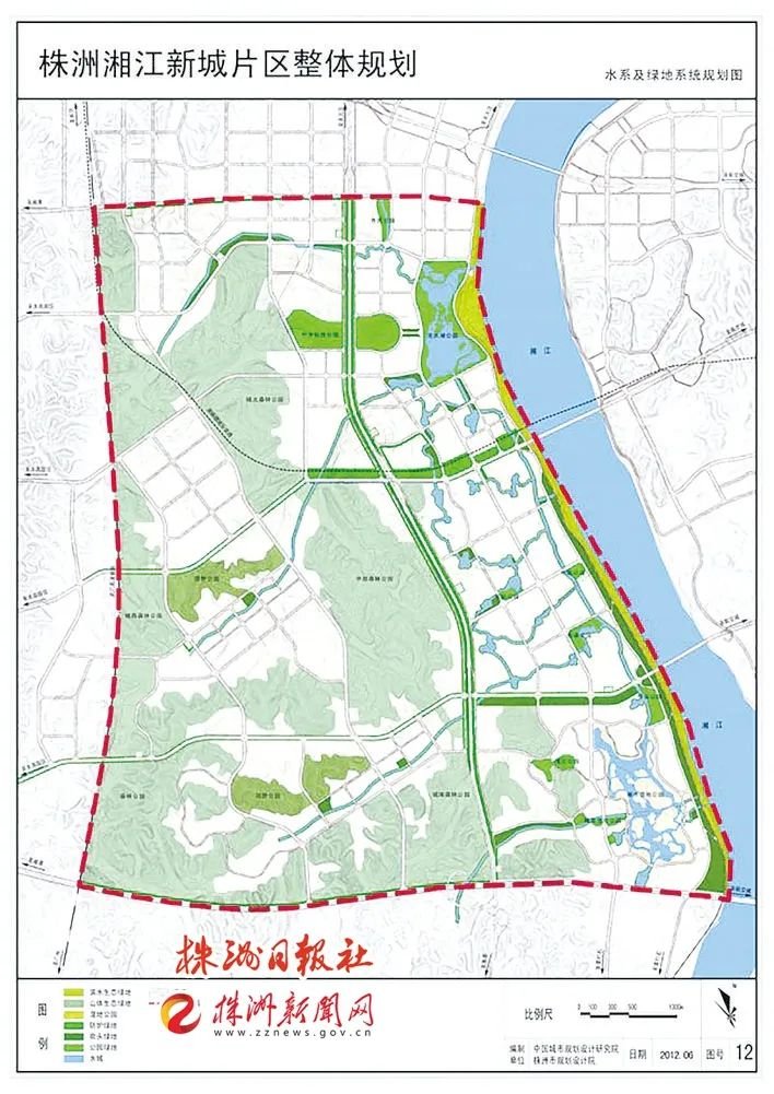 长株潭城建效果图曝光株洲将添一座滨江新城