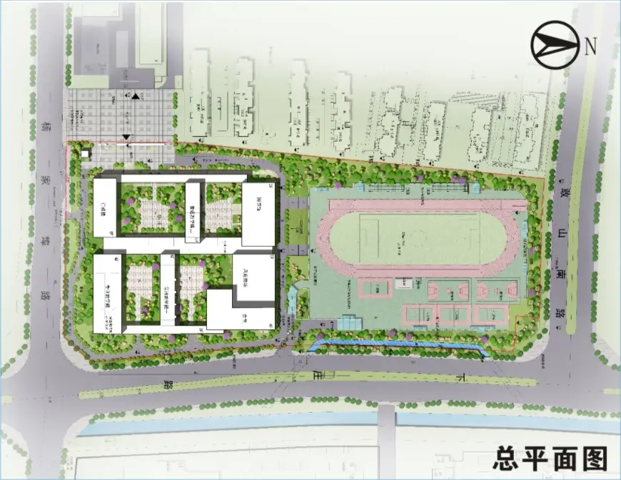 规划公示总建筑面积4604225㎡湖州新添一所学校