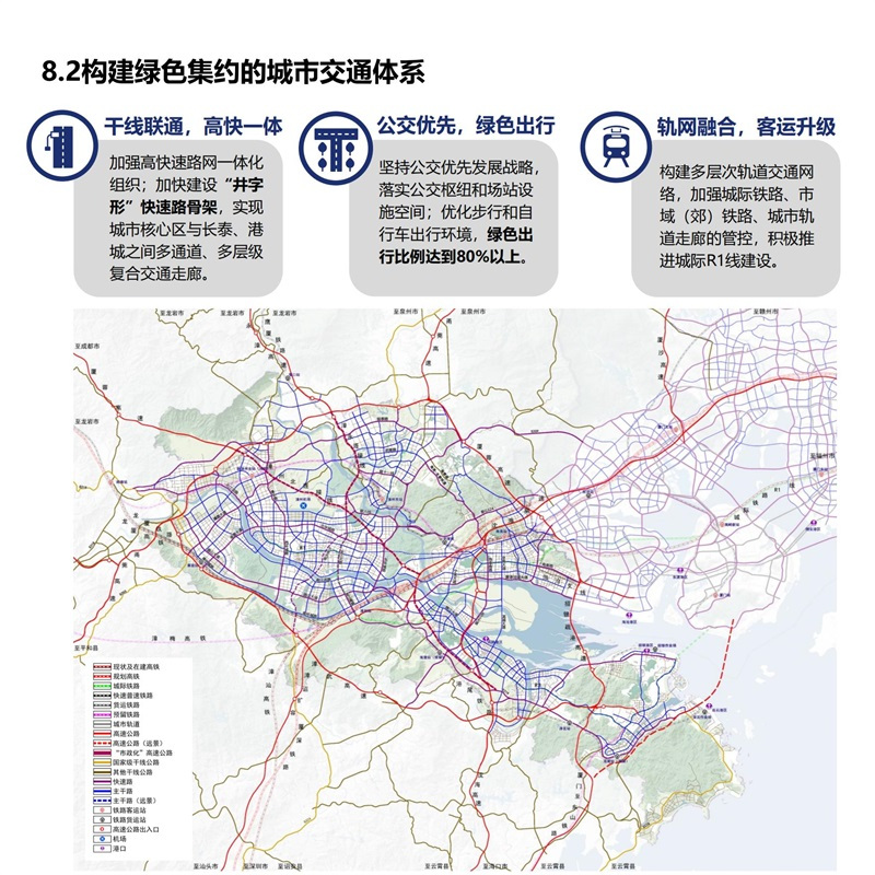 漳州未来15年国土空间总体规划公示现代化滨海城市清晰呈现