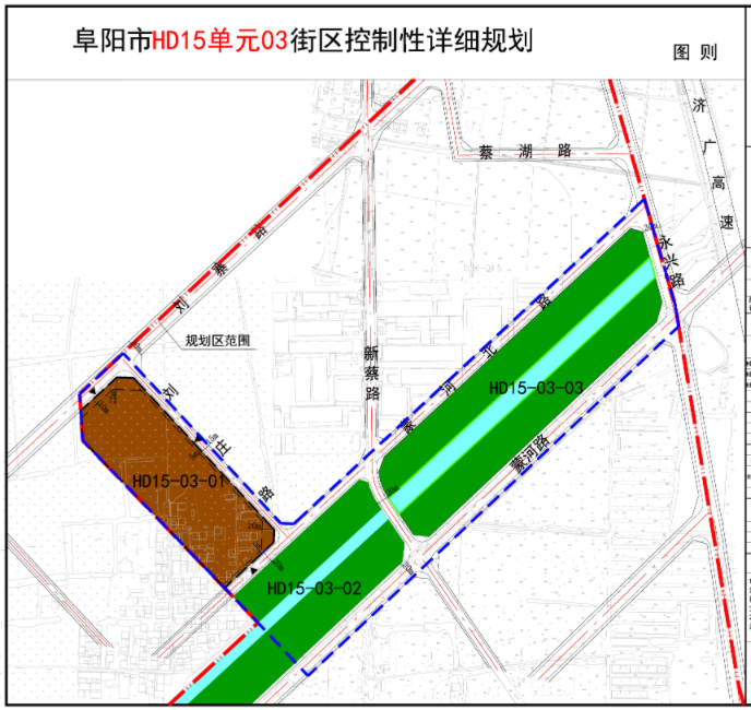 阜阳控制性地块规划公示涉及颍泉颍州老城区