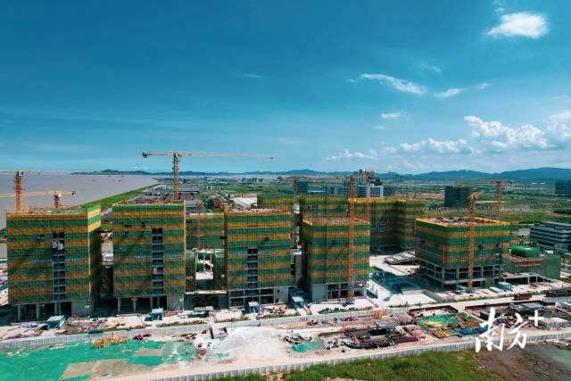 2022年翠亨新区湾区未来科技城。南方+ 卢子衡 拍摄