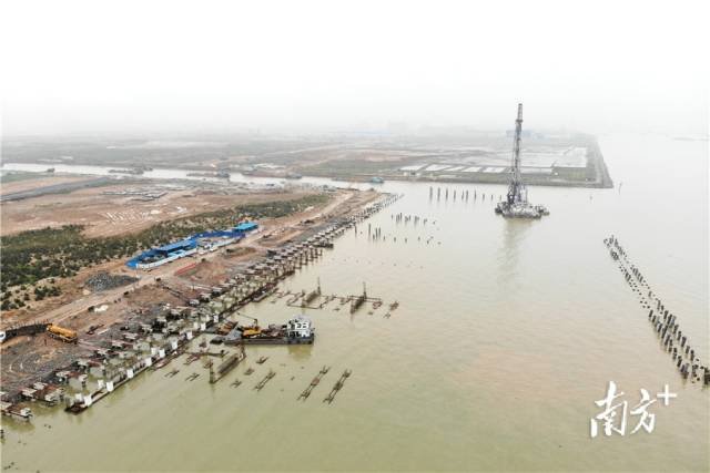 2019年翠亨新区码头综合体项目。