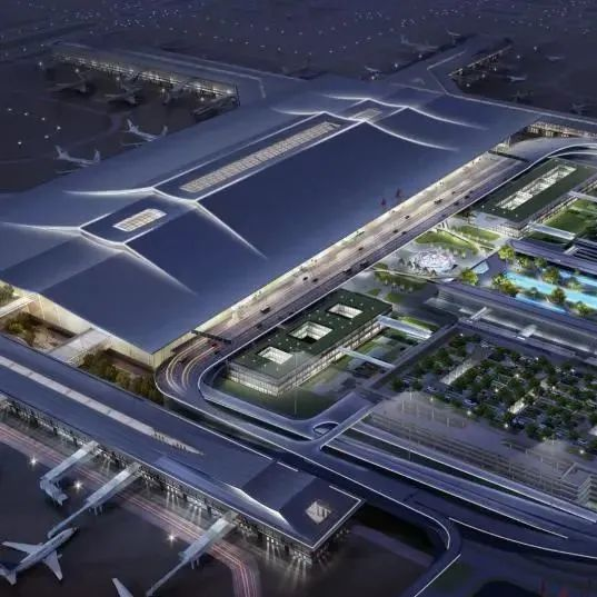 西安咸阳国际机场三期 东航站楼主体结构提前一个月封顶！