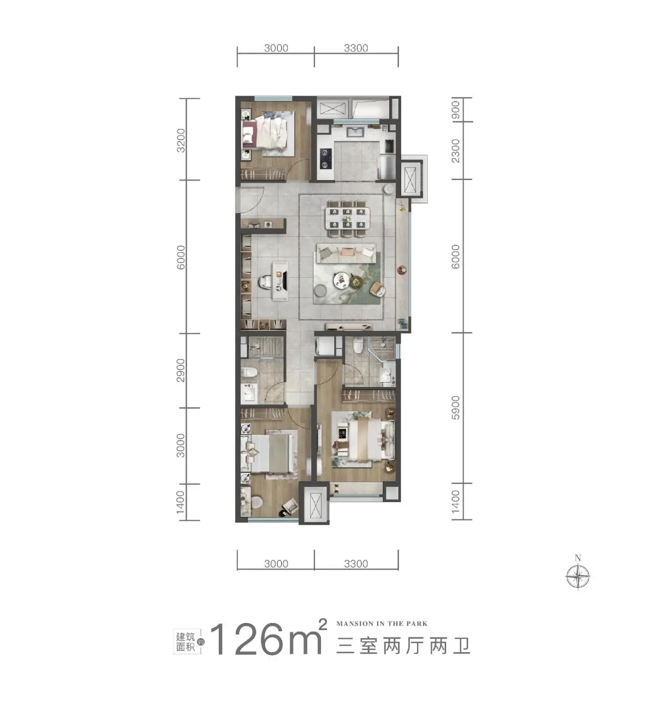 龙湖天境公园豪宅领袖榆次翘楚风范