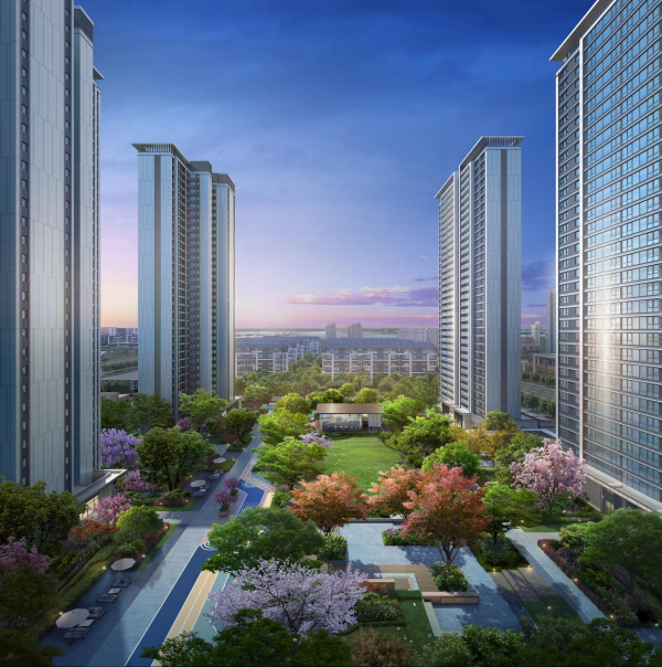 龙湖·天璞，城市顶级配套+新加坡花园住区+绝版改善好户型！全武汉争藏！