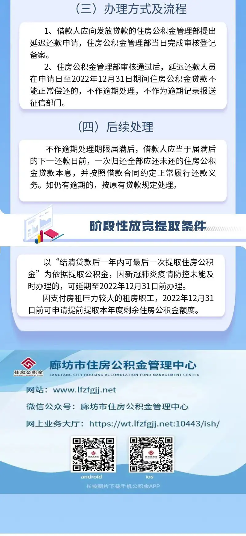廊坊市出台住房公积金阶段性支持政策！附办理方式