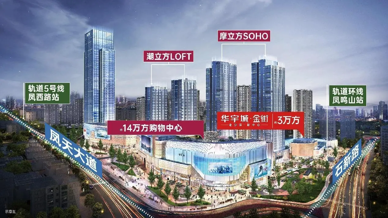 华宇城·金街丨重庆TOP产商大盘 环线上盖+一站式消费中心