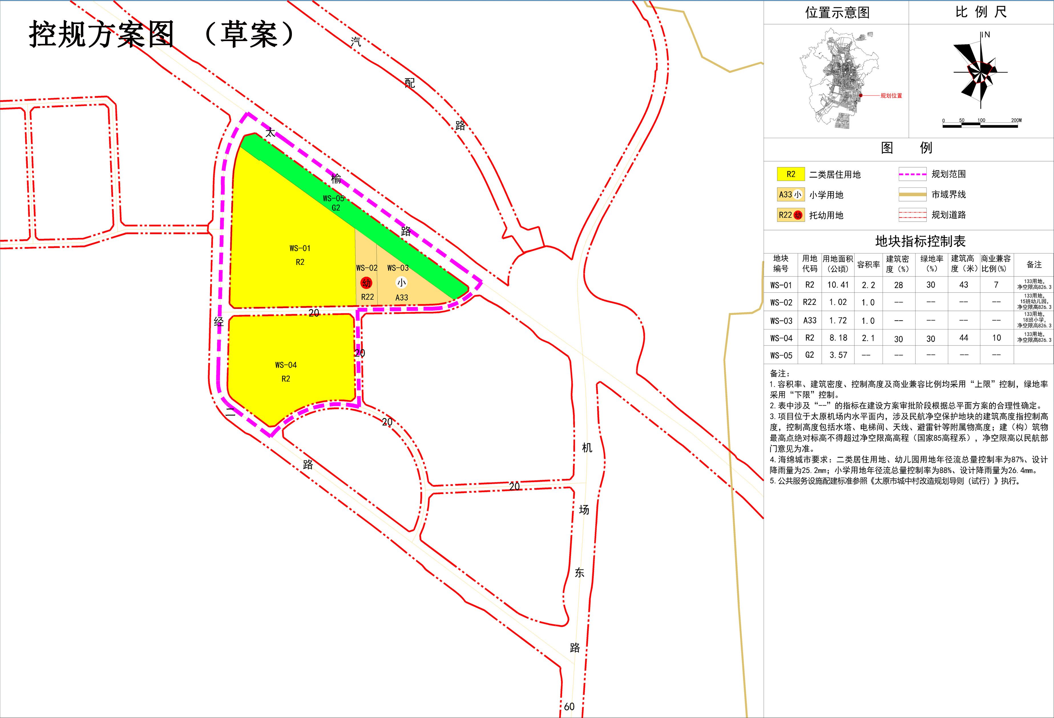规划总用地30.82公顷 小店区武宿村城改控规方案公示