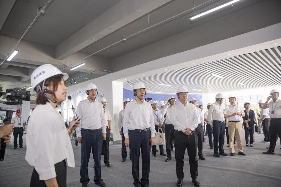 2023年全国住房和城乡建设系统“质量月”启动暨现场观摩活动于青岛滨海国际中心项目成功举行！