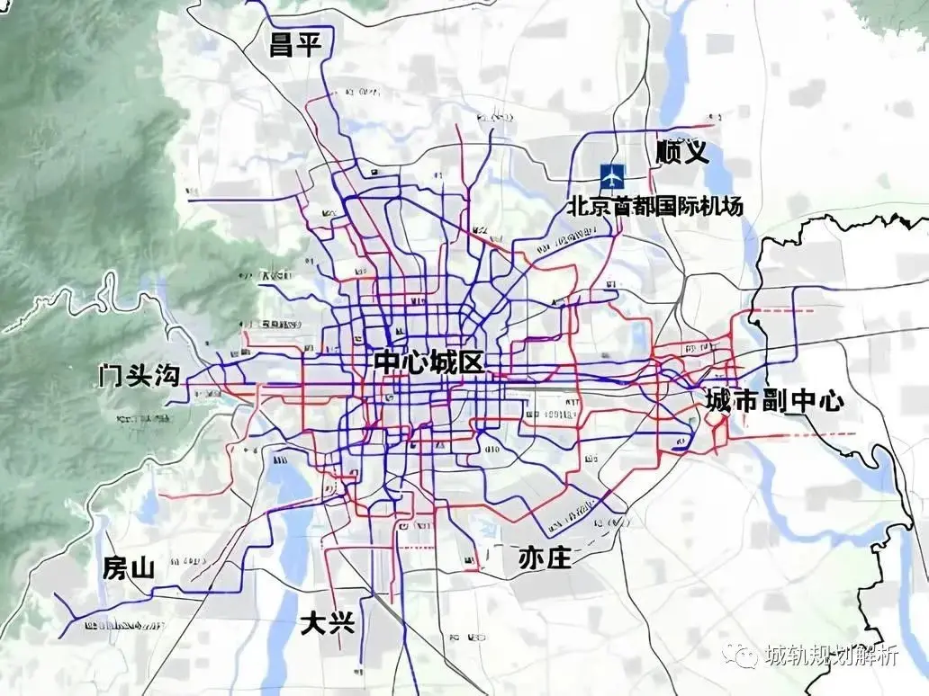 北京地铁新规划图爆出，地铁9号线南延要来了？