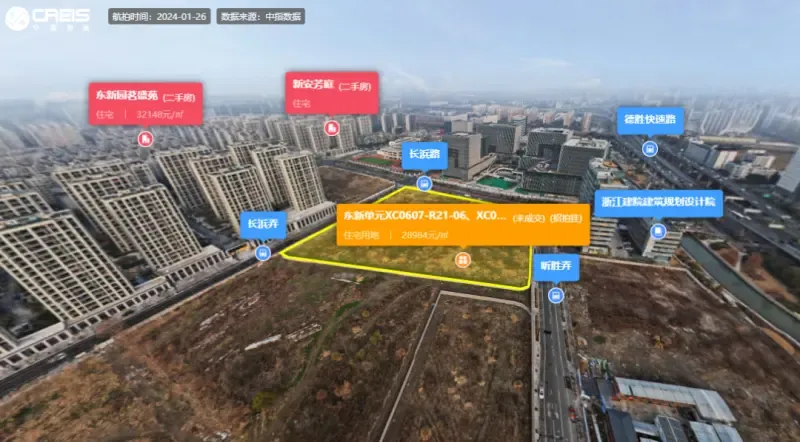 杭州龙年首拍火爆揽金111.6亿，最高溢价率达24.44%