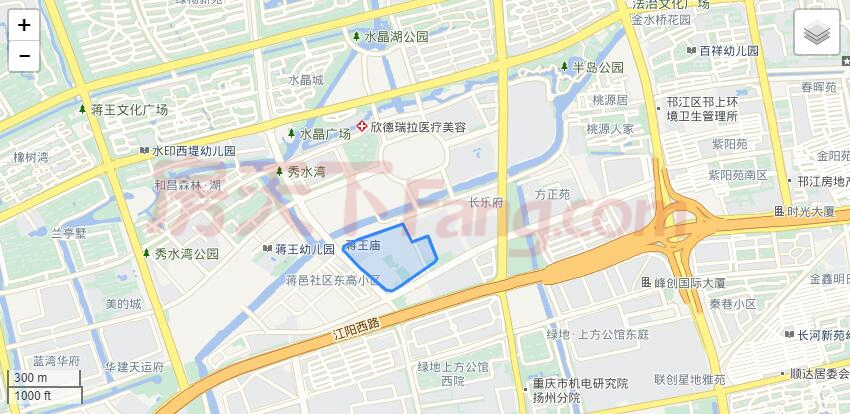 扬州新挂牌2幅涉宅用地 最高起始楼面价约7701元/㎡