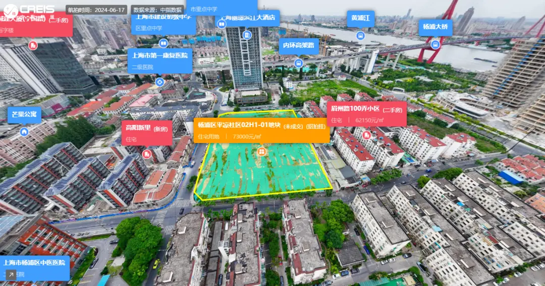 上海取消土拍限价后首拍揽金91.3亿，保利发展溢价21.18%斩获杨浦平凉地块