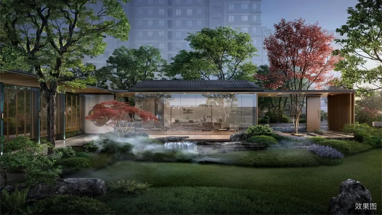 京能西贤府造园论，穿越千年赏析宋风美学巅峯作品-北京新房网-房天下