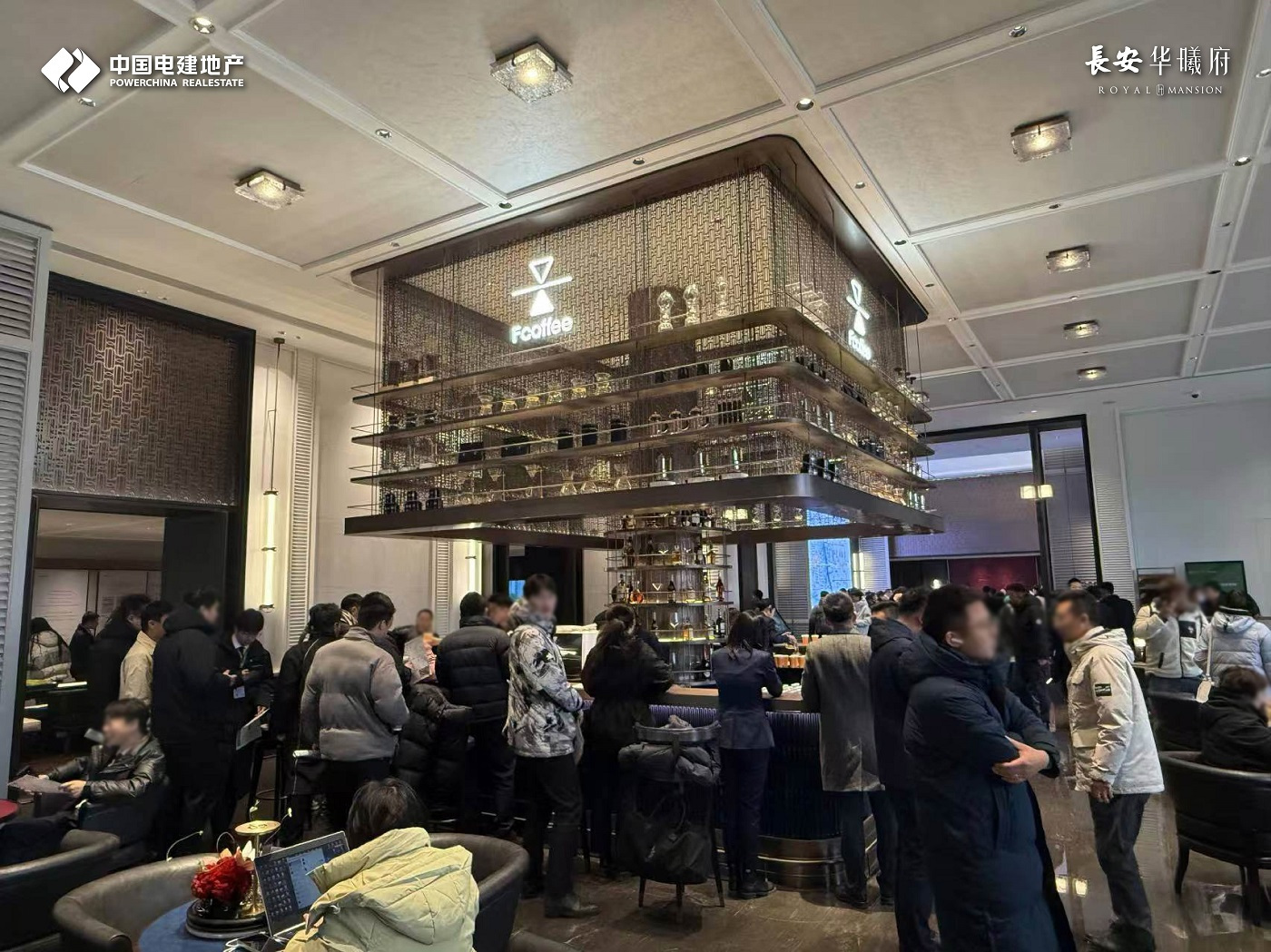 看房排号！万人打卡！长安华曦府-摩登美学生活馆热爆京西！