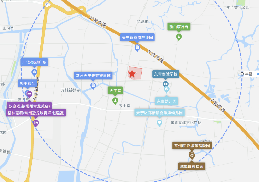 常州成功出让6宗涉宅用地，收金61.43亿元