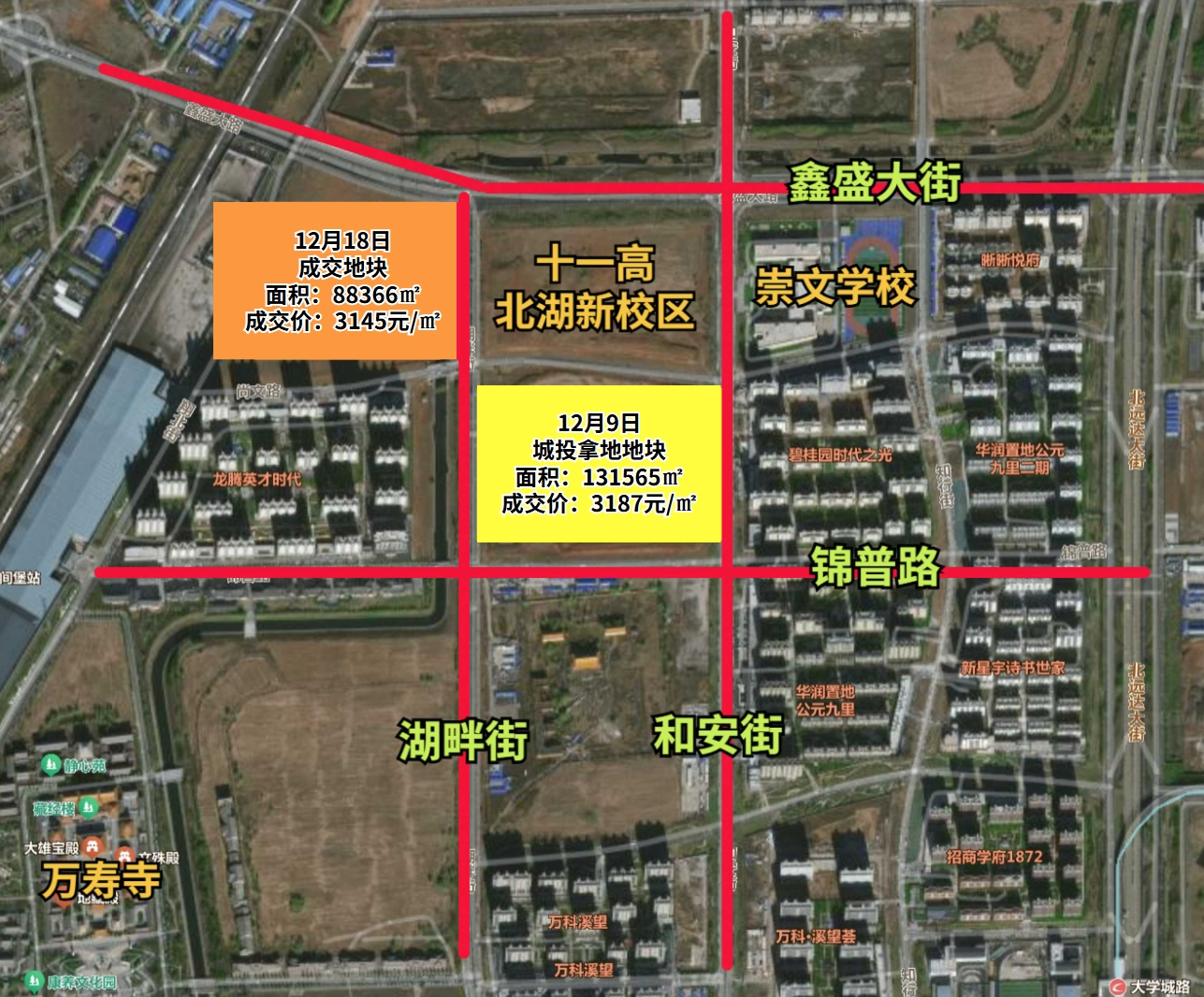 8宗住宅地块全部报名！18-19日长春土拍提前锁定成交！宽城宜家商业地块第三次流拍！