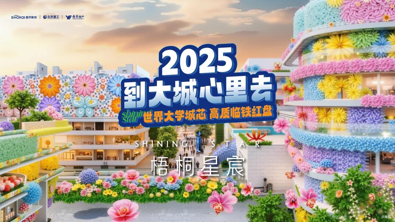 越秀北京 梧桐星宸｜松弛感青年社区，引领年轻人的“生活态度”